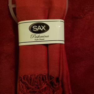 Sax pashima scarf/shawl